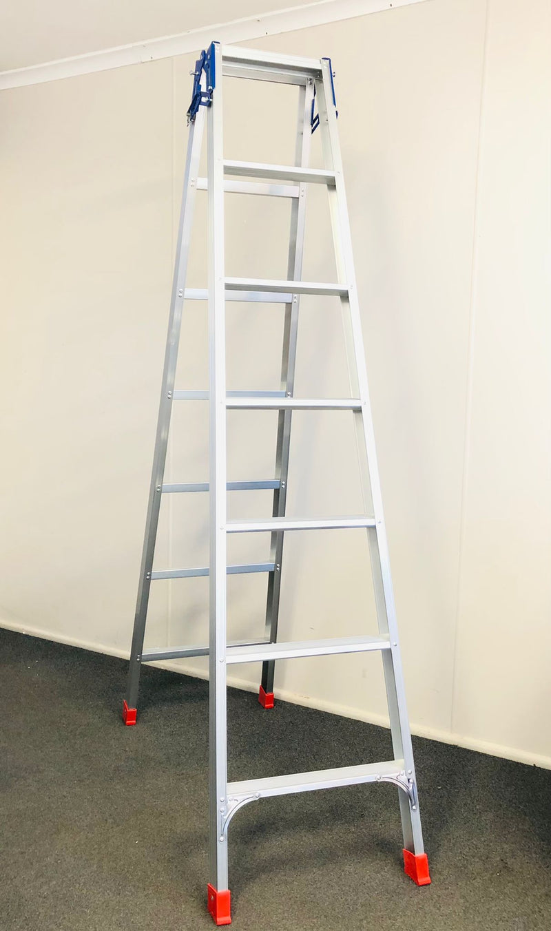 Aluminium Double Sided Step Ladder (150 kg Capacity)