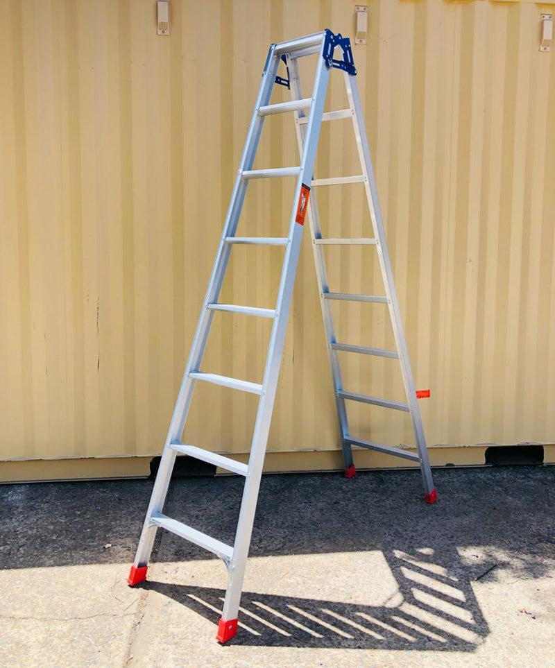 Aluminium Double Sided Step Ladder (150 kg Capacity)