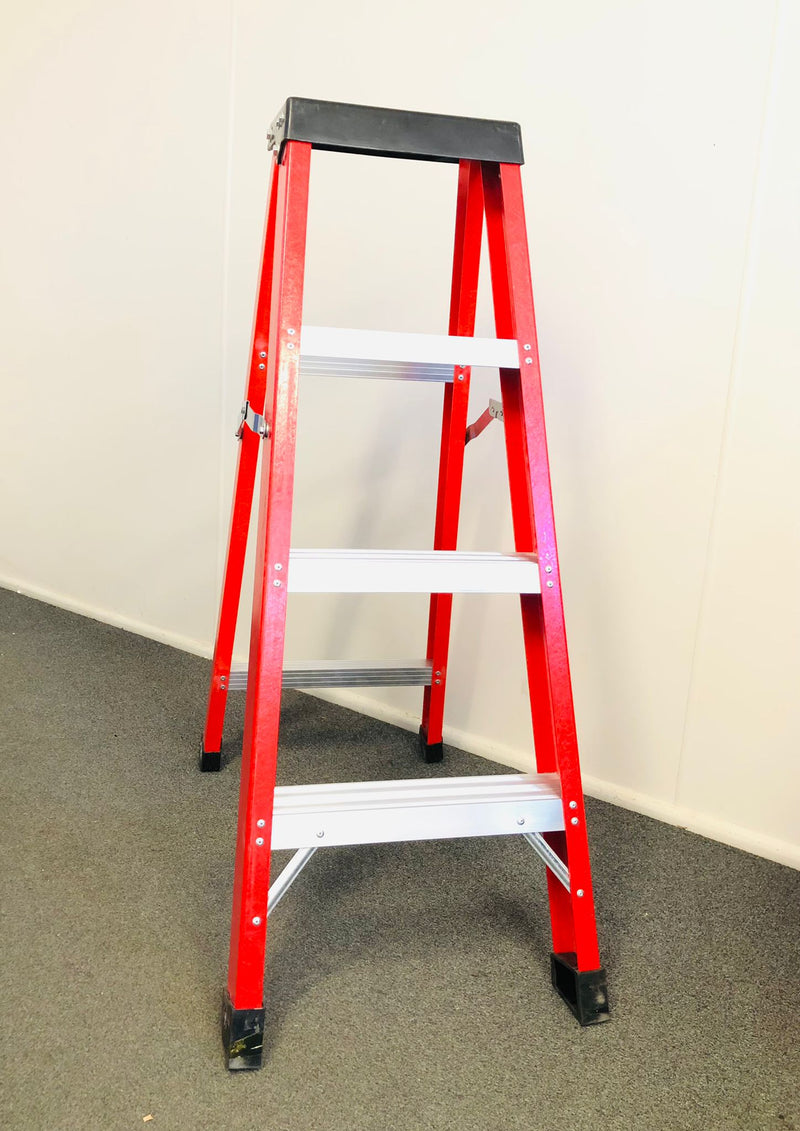 Industrial Fibreglass Step Ladder (Single Sided)