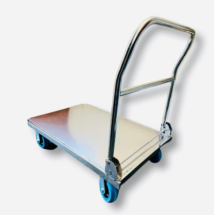 Stainless Steel Heavy Duty Platform Trolley 1-Tonne 1200x600mm